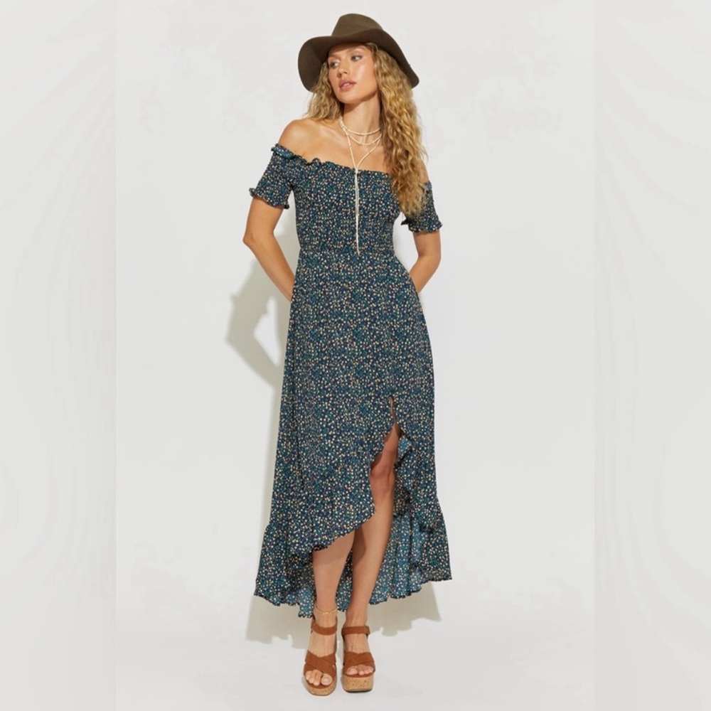 Francesca’s High-Low Floral Dress